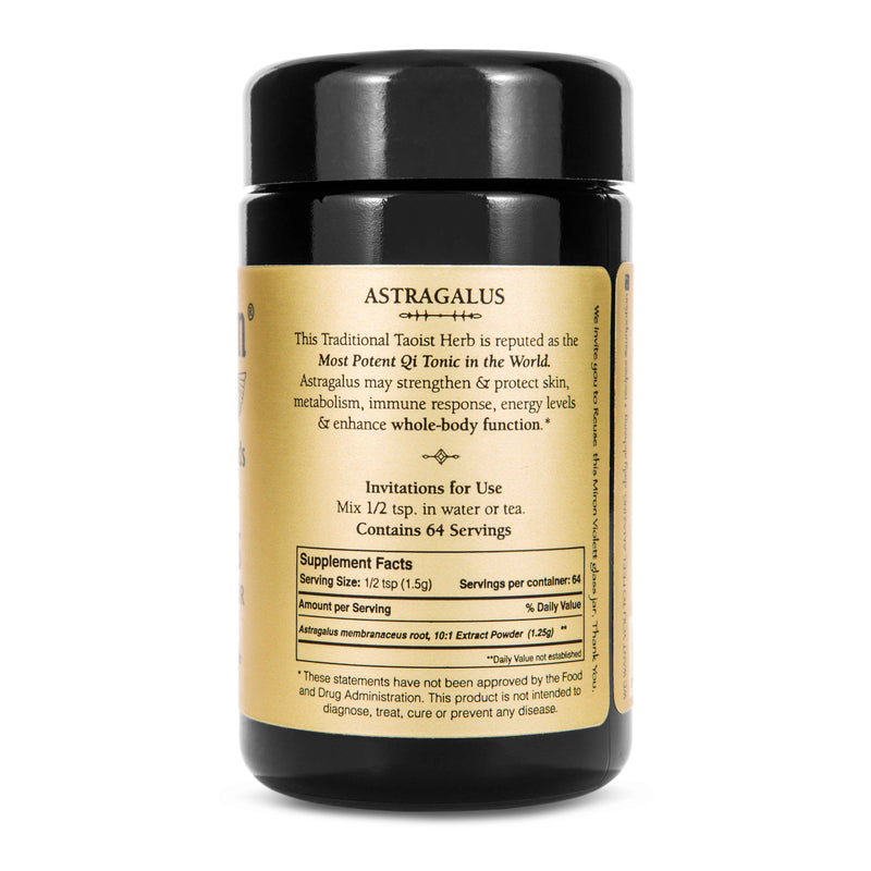 Sun Potion Astragalus (Wildcrafted) Adaptogen Dark Slate Gray 60g Jar