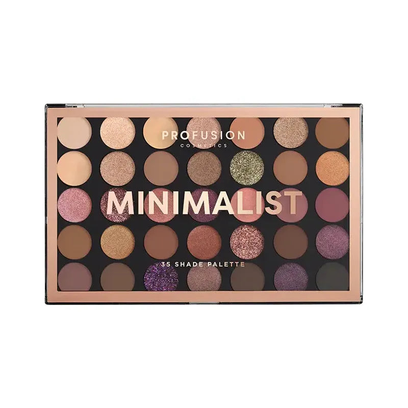 Profusion Cosmetics Minimalist 35 Shade Palette Rosy Brown