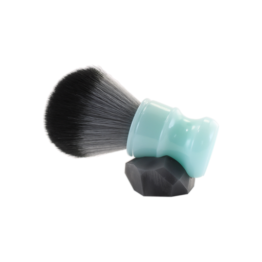 Handsome & Debonair Shaving Brush - Ice Blue Shaving Tool Dark Slate Gray Yes,No