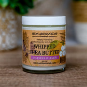 MION Artisan Soap Co. Whipped Shea Butter | Deeply Hydrating and Rejuvenating Dim Gray Lavender & Lemon