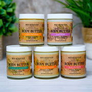 MION Artisan Soap Co. Body Butter | High in Essential Vitamins and Fatty Acids Light Gray Cinnamon & Orange,Lavender,Eucalyptus & Grapefruit,Citrus Blossom,Rose Blossom