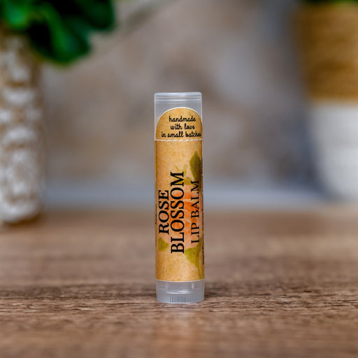 MION Artisan Soap Co. Lip Balm - Rose Blossom | Made with Cocoa and Mango Butter Dim Gray