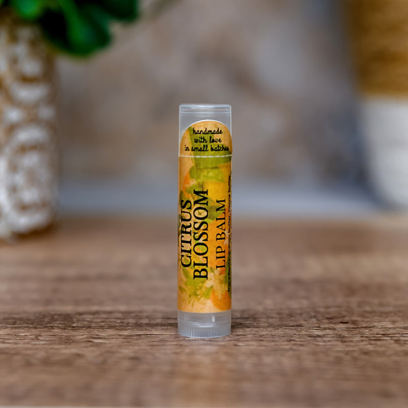 MION Artisan Soap Co. Lip Balm  - Citrus Blossom | Made with Cocoa and Mango Butter Dim Gray