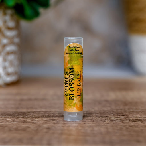MION Artisan Soap Co. Lip Balm  - Citrus Blossom | Made with Cocoa and Mango Butter Dim Gray