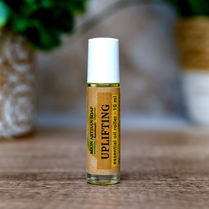 MION Artisan Soap Co. Essential Oil Roller Dim Gray Uplifting