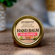 MION Artisan Soap Co. Hand Balm - Rose Blossom | Not Greasy, Antibacterial, Moisture-Locking Dim Gray
