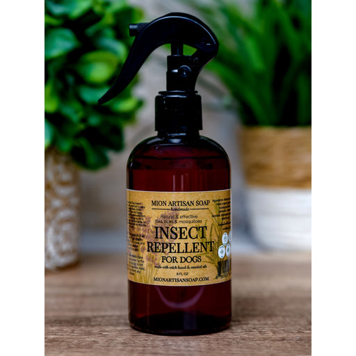 MION Artisan Soap Co. Insect Repellent For Dogs | Effective Defense, 100% Natural Ingredients Black