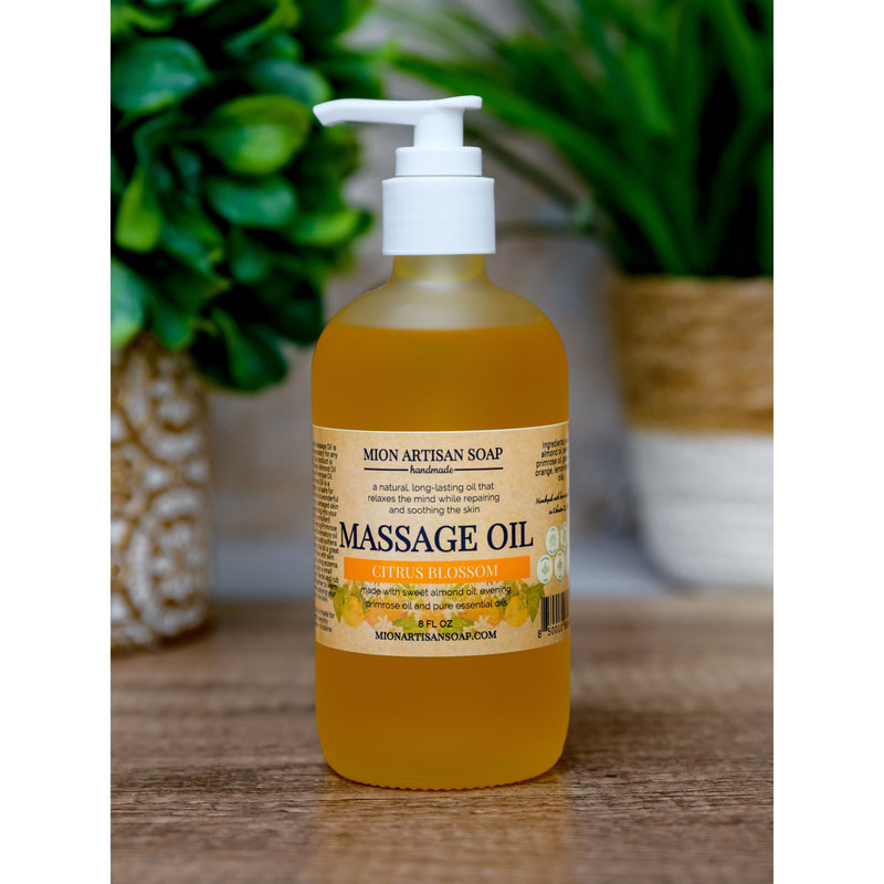 MION Artisan Soap Co. Massage Oils | 4 Scents Dim Gray CITRUS BLOSSOM