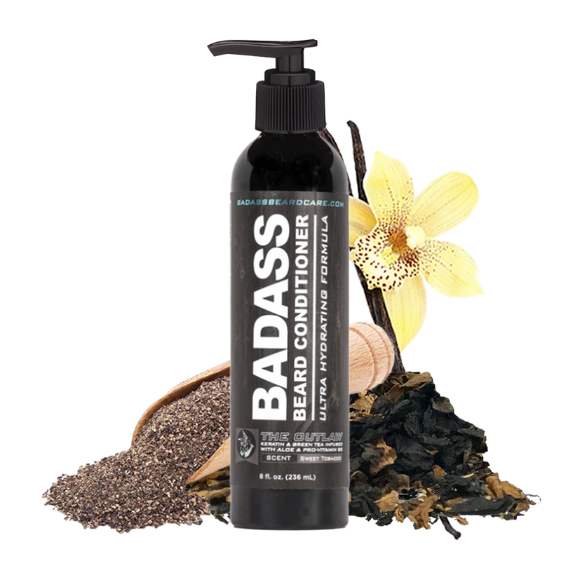 Badass Beard Care The Outlaw Beard Conditioner CONDITIONER Black BABC