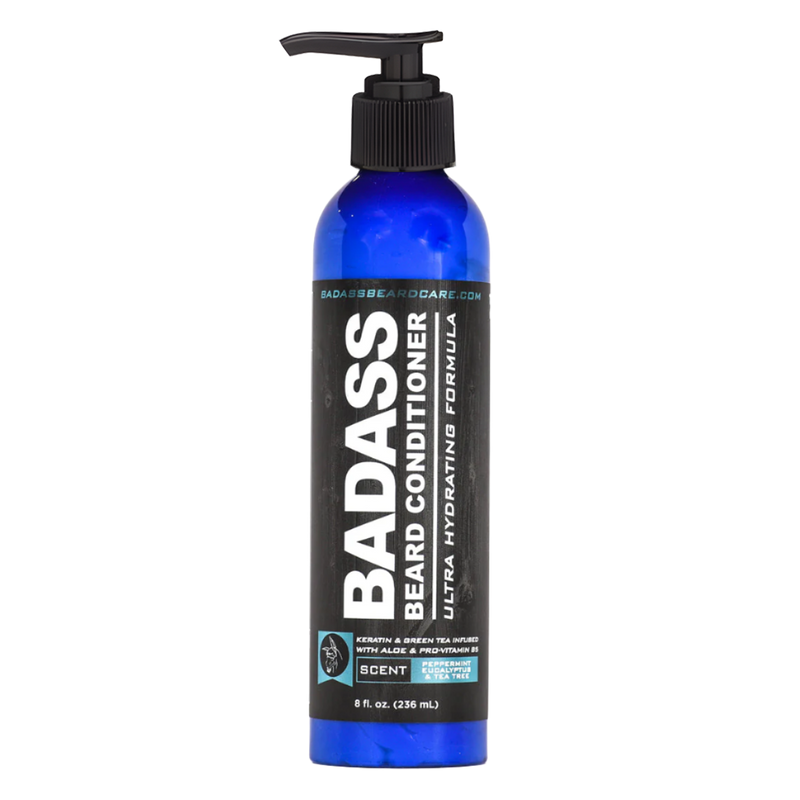 Badass Beard Care Mint, Eucalyptus, & Tea Tree Beard Conditioner CONDITIONER Black BABC