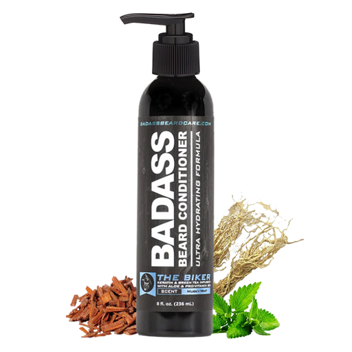 Badass Beard Care The Biker Beard Conditioner CONDITIONER Black