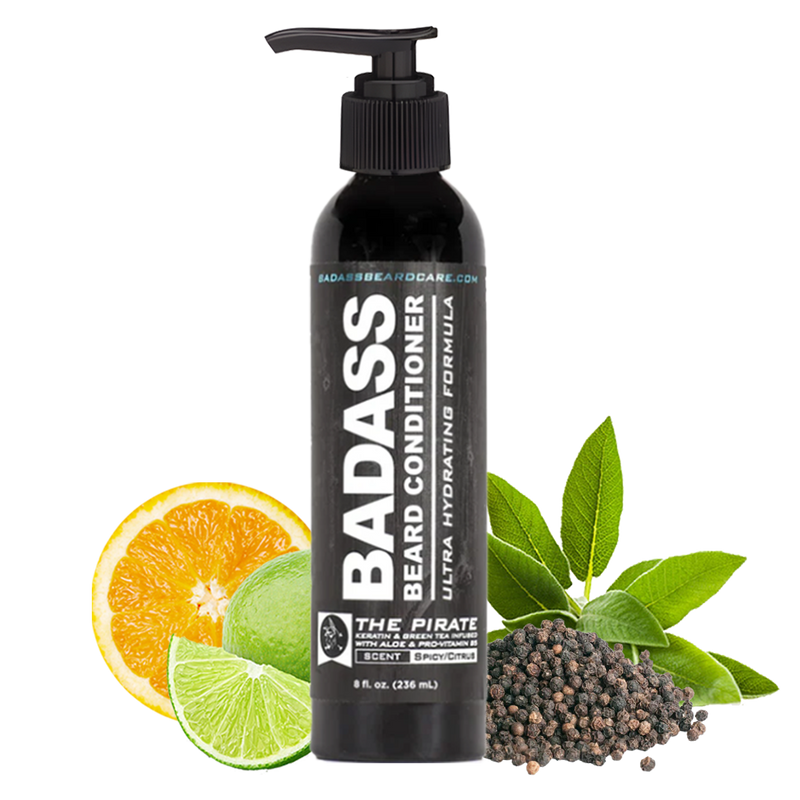 Badass Beard Care The Pirate Beard Conditioner CONDITIONER Black BABC