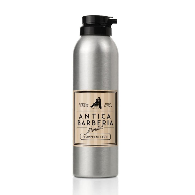 Antica Barberia Mondial US Original Citrus Shave Mousse Spray 200ml Shave Prep Dark Gray
