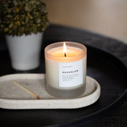 Slow North Moonglow - Signature Candle (Patchouli + Cinnamon + Black Pepper) Frosted Candles Black