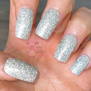 minimanimoo Moolala™ Diamond Luxury Gel Polish - D01 Silver Rosy Brown
