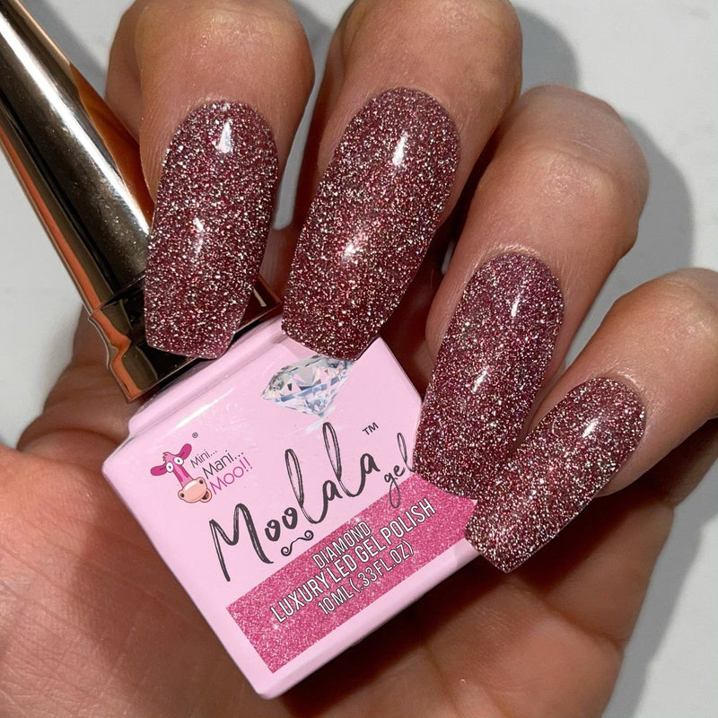 minimanimoo Moolala™ Diamond Luxury Gel Polish - Bundle Sienna