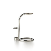 Antica Barberia Mondial US Barbiere Collection Razor + Shaving Brush Vertical Stand Accessory Stands White Smoke