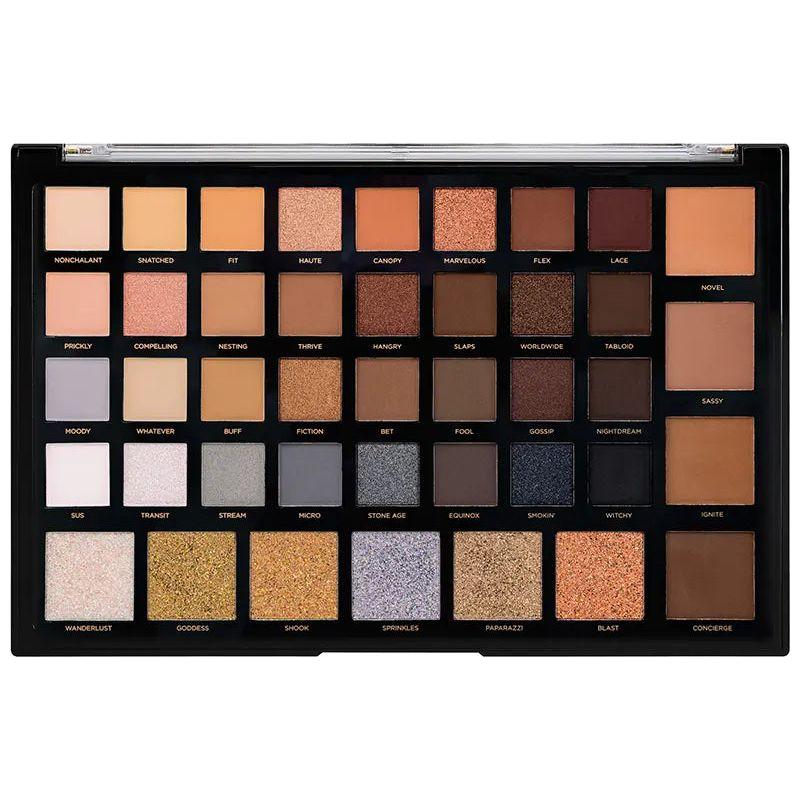 Profusion Cosmetics 42-Shade Palette Collection Eyes Tan