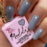 minimanimoo Moolala™ 2 Step Gel - #2 Grayson Nail Polish Dim Gray