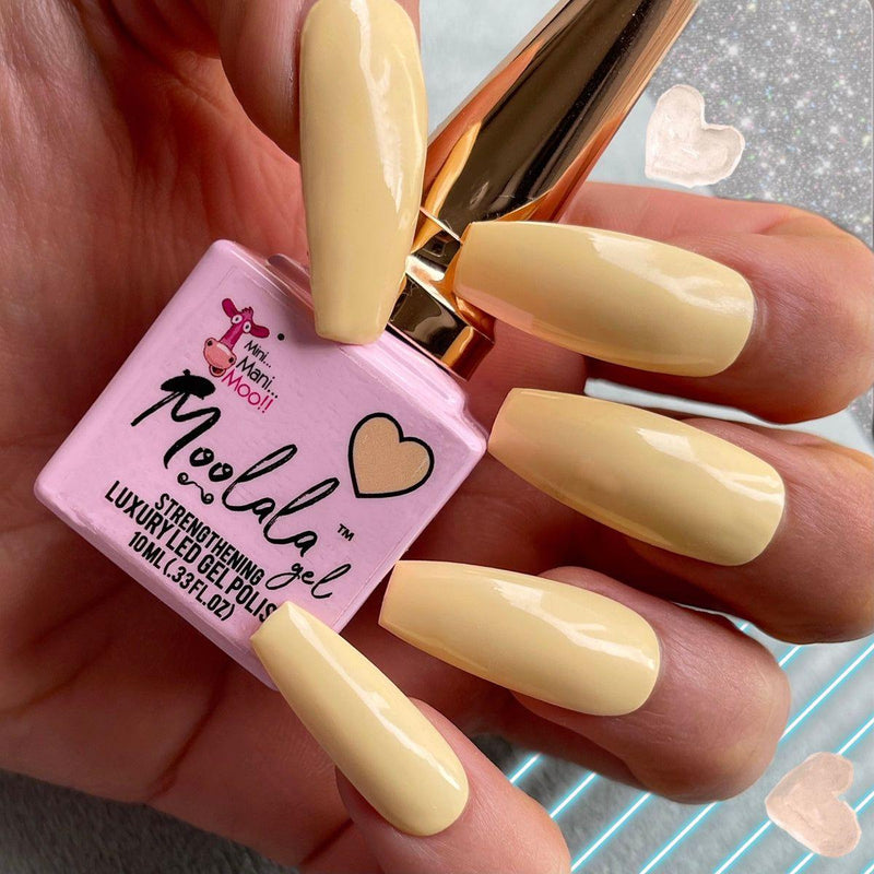 minimanimoo Moolala™ 2 Step Gel - #6 Cream Corn Nail Polish Tan