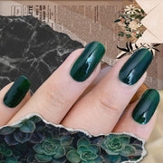 minimanimoo Moolala™ 2 Step Gel - #16 Dark Forest Nail Polish Rosy Brown