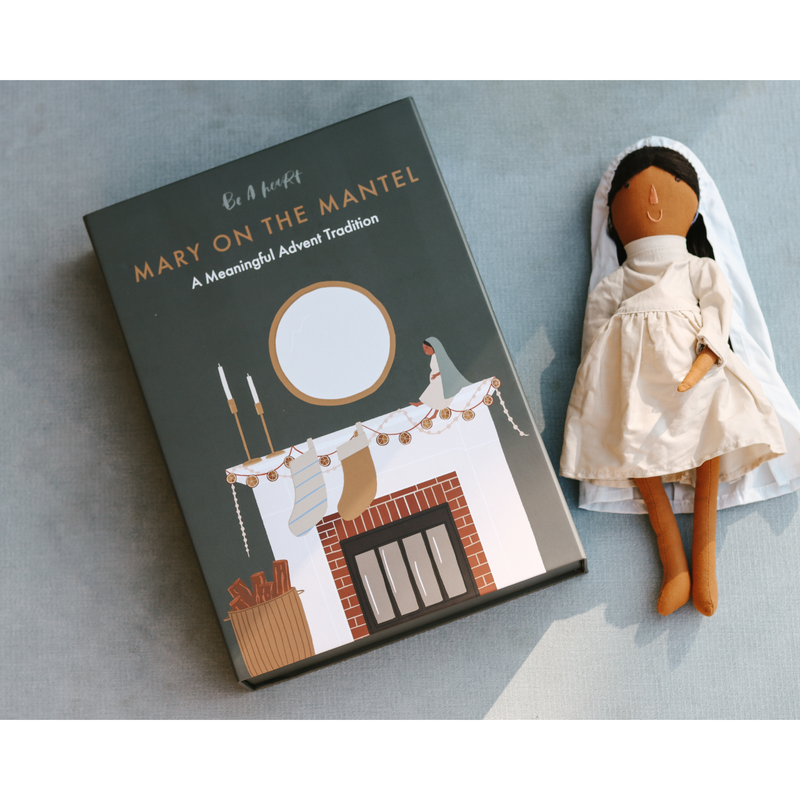 Be A Heart Mary on the Mantel® Full Set Activity Toys Dark Gray