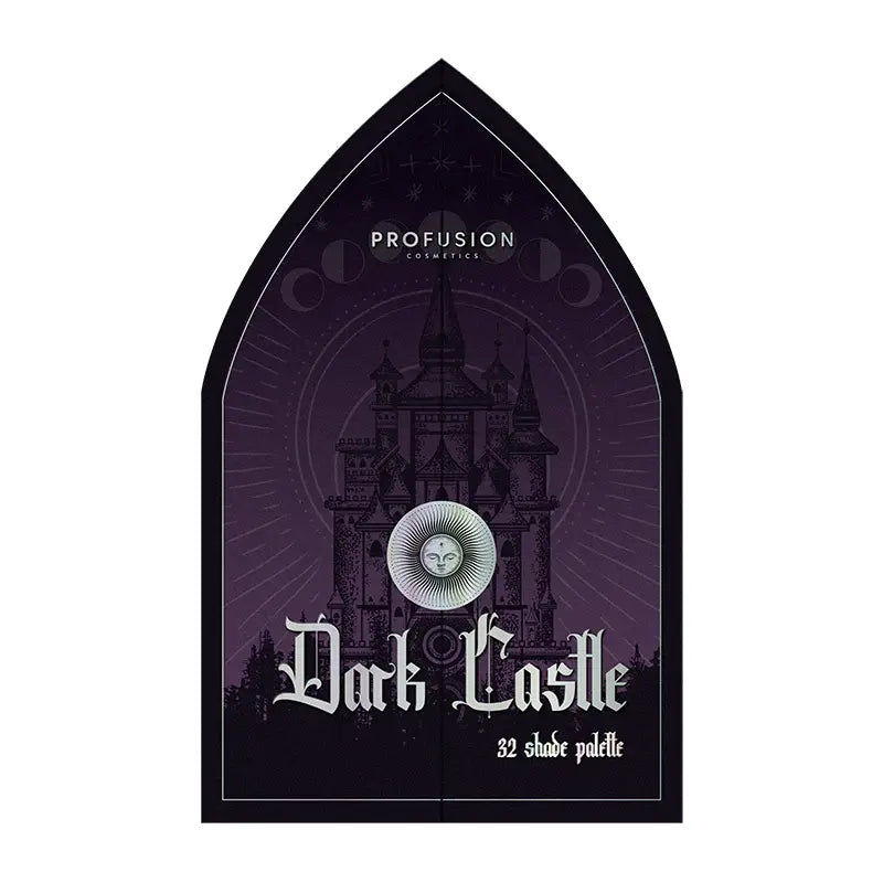 Profusion Cosmetics Enchanted Forest | Dark Castle 32-Shade Palette Eyes Black
