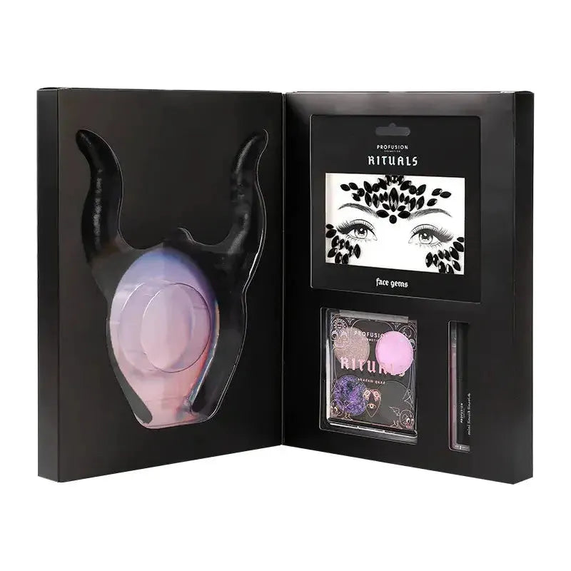 Profusion Cosmetics Rituals | 4-pc Look Kit Eyes Dark Slate Gray