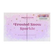 Profusion Cosmetics Frosted Snow Sparkle | 52 Shade Face & Eye Palette Eye Thistle
