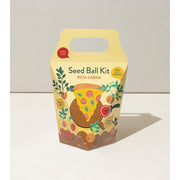 Modern Sprout Seed Ball Kits Playful Planting Light Gray Pizza Garden