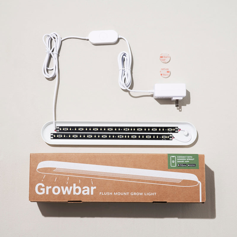 Modern Sprout Smart Growbar Grow Light Antique White