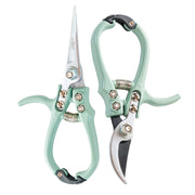 Modern Sprout Gardening Shears & Pruners Accessory White Smoke Shears+Pruners 2pk - Sage
