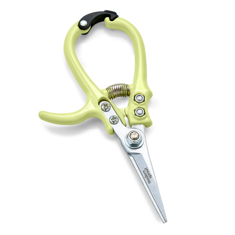 Modern Sprout Gardening Shears & Pruners Accessory White Smoke Shears 1pk - Chartreuse