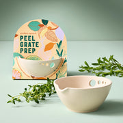 Modern Sprout Peel, Grate & Prep Dish Accessory Gray