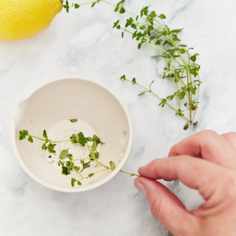 Modern Sprout Peel, Grate & Prep Dish Accessory Light Gray