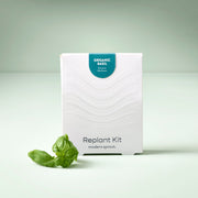Modern Sprout Immersion Hydroponic Replant Kit Accessory Light Gray Organic Basil,Organic Cilantro,Organic Parsley,Organic Mint,Organic Rosemary,Lavender