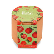 Modern Sprout Tiny Terracotta Garden Kits Indoor Garden Kit Dark Khaki Cherry Tomato