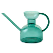Modern Sprout Glass Watering Can Accessory Cadet Blue Teal