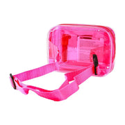 Profusion Cosmetics It's a Vibe | Festival Ready 3-pc Bag & Cosmetic Set Eyes Hot Pink