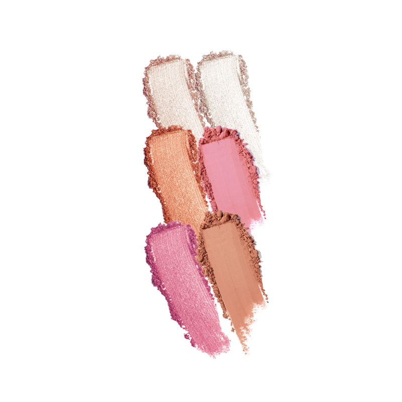 Profusion Cosmetics Artistry On-The-Go Eyes Dark Salmon In The City,In The Wild,In The Tropics,In The Cosmos