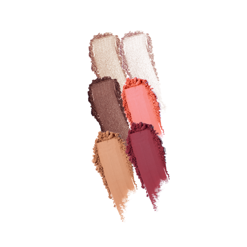 Profusion Cosmetics Artistry On-The-Go Eyes Rosy Brown In The City,In The Wild,In The Tropics,In The Cosmos