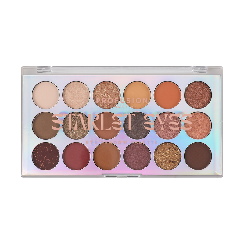 Profusion Cosmetics Starlet Eyes 5 PC Palette & Brush Set Eye Thistle