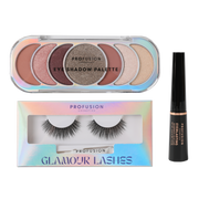 Profusion Cosmetics GLAMOUR EYES - 3 PC EYE SET Eyes Gray