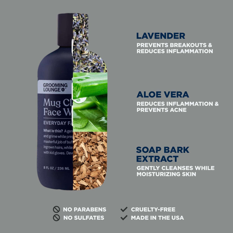 Grooming Lounge Grooming Lounge Skincare Duo Set (Save $9) Shaving Creams, Aftershaves Light Slate Gray
