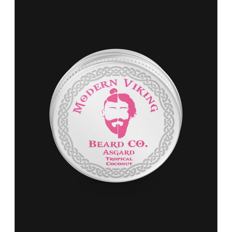 Modern Viking Beard Co. Asgard Beard Balm Beard Balm Black 2 oz Tin,4 oz Tin