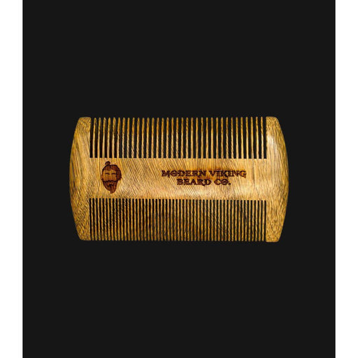 Modern Viking Beard Co. Sandalwood Comb Beard Comb Black