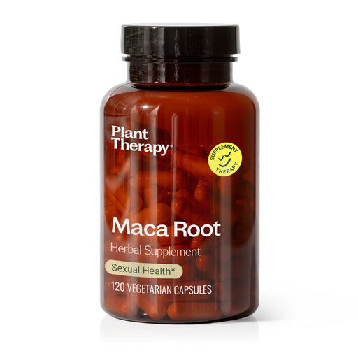 Plant Therapy Maca Root Herbal Supplement - 120 Capsules Supplement White Smoke 120 ct
