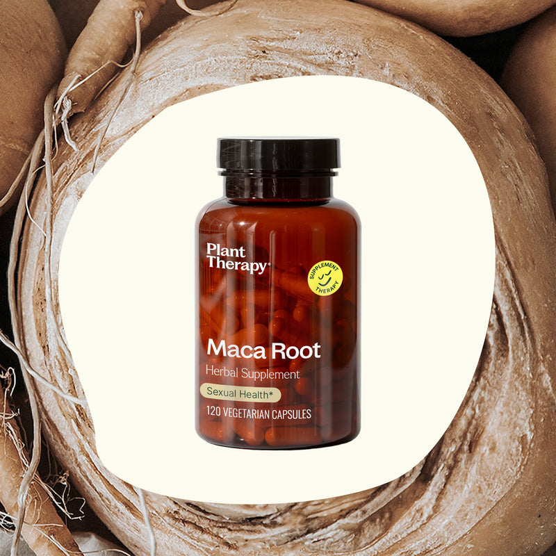 Plant Therapy Maca Root Herbal Supplement - 120 Capsules Supplement Light Gray 120 ct