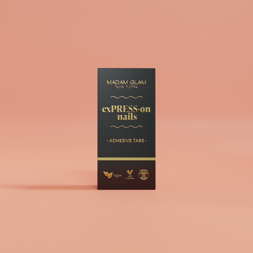 Madam Glam Adhesive Tabs - exPRESS-on nails Dark Slate Gray