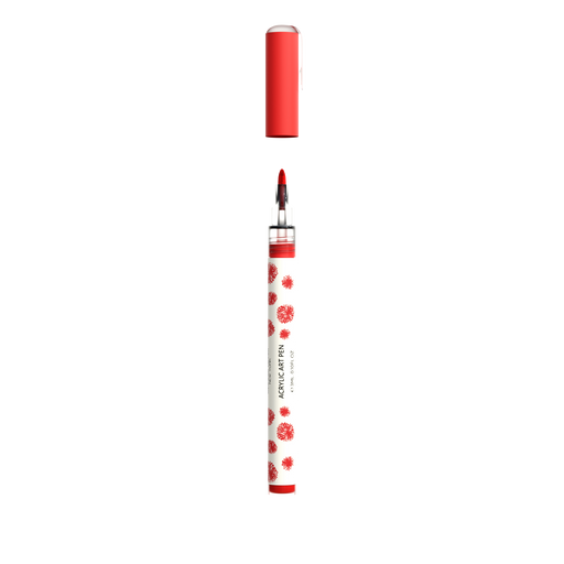 Madam Glam Red Art Pen White Smoke